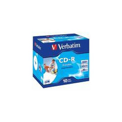 Verbatim CD-R Super AZO Wide Inkjet Printable 700 MB 52x 10 pc(s)