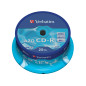 VERBATIM CD-R AZO 700MB 52X 25 PACK SPINDLE CRYSTAL SURFACE 43352 VERBATIM CD-R AZO 700MB 52X 25 PACK SPINDLE CRYSTAL SURFACE 43352