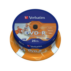 Verbatim 43538 blank DVD 4.7 GB DVD-R 25 pc(s)