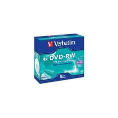 Verbatim DVD-RW Matt Silver 4.7 GB DVD+R