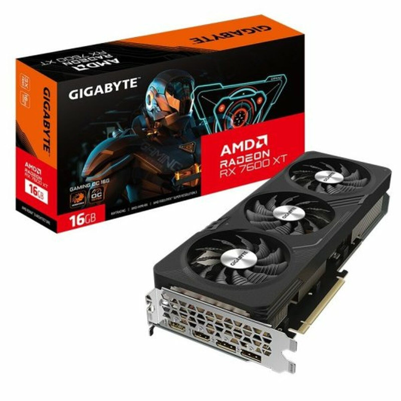 Graphics card Gigabyte GV-R76XTGAMING OC-16GD RADEON RX 7600 XT 16 GB GDDR6