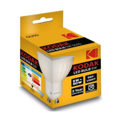 Bombilla led kodak dicroica gu10 -  400lm -  dia 6000k -  5w50w -  no regulable