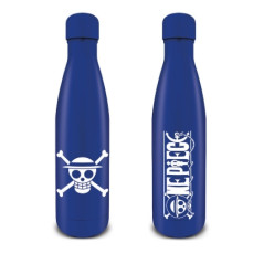 Botella metlica pyramid one piece sombrero de paja