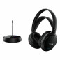 Auriculares inalambricos tv philips shc5200 - 10 negro + base Auriculares inalambricos tv philips shc5200 - 10 negro + base