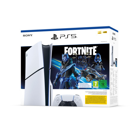 Sony Playstation 5 Slim Fortnite 1 TB Wi-Fi Black, White
