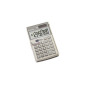 Canon LS-10TEG calculator Pocket Financial Gray