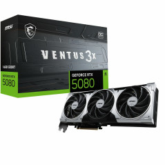 Graphics card MSI RTX 5080 16G VENTUS 3X OC PLUS 16 GB