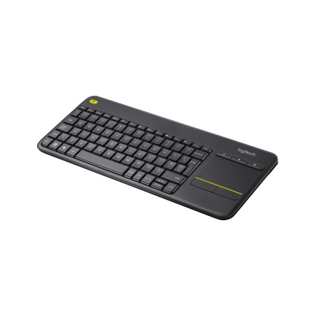 Teclado logitech k400 plus touch keyboard negro wireless inalambrico