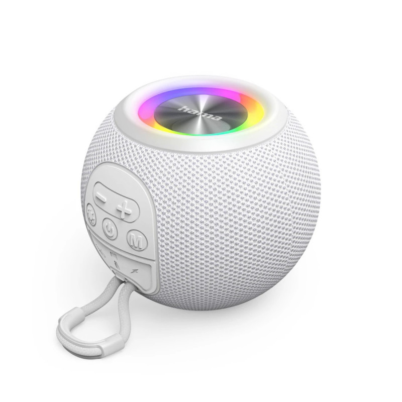 Altavoz hama ball shape mono blanco Altavoz hama ball shape mono blanco