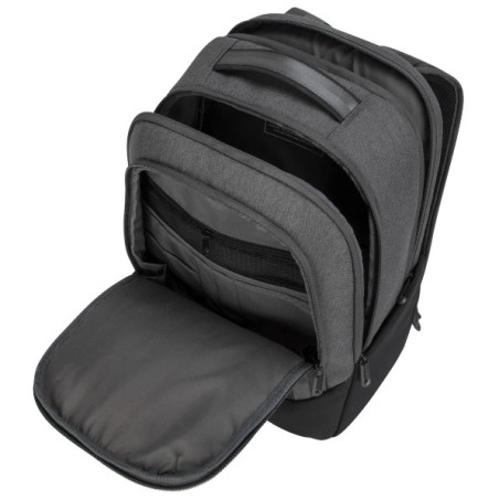 Mochila targus cypress hero backpack ecosmart para portatil 15.6 pulgadas gris