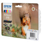 Multipack cartucho tinta epson 378 c13t37884010 6 colores foto claria 378 ardilla