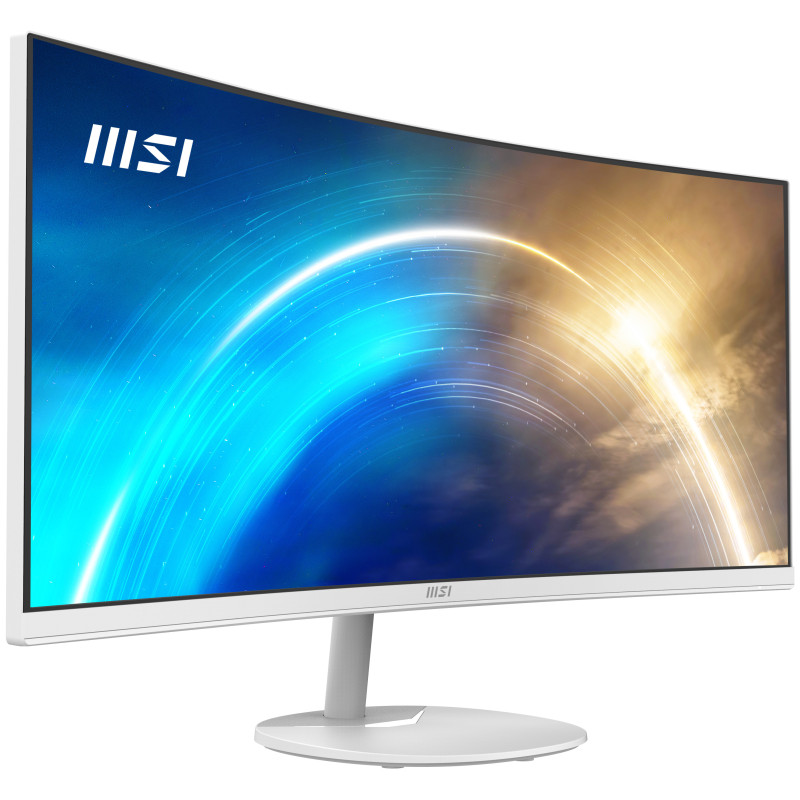 Monitor 34 pulgadas msi pro mp341cqw blanco 100 panoramico 21:9 Monitor 34 pulgadas msi pro mp341cqw blanco 100 panoramico 21:9