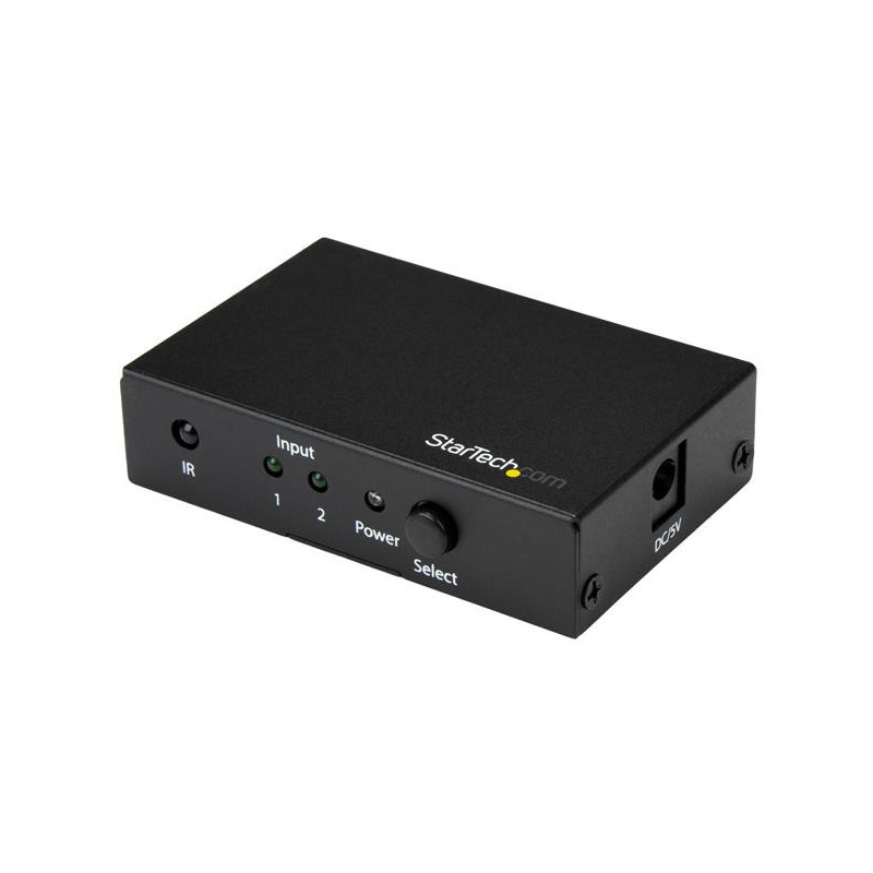 Switch hdmi 4k startech vs221hd20 2 puertos