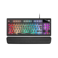 Mars Gaming MKAXES keyboard USB Spanish Black