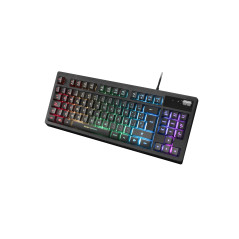 Mars Gaming MKAXES keyboard USB Spanish Black
