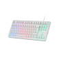 Teclador mars gaming mk023 tkl frgb usb 2.0 blanco