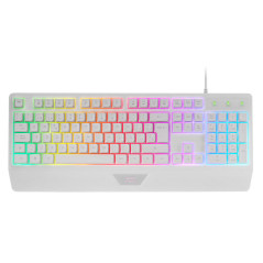 Mars Gaming MK124 keyboard USB Spanish White