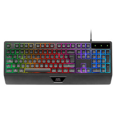 Mars Gaming MK124 tastiera USB Spagnolo Nero