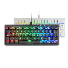 Mars Gaming MKMINIPRO keyboard USB Spanish Black