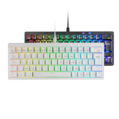 Teclado mars gaming mkminipro rgb blanco