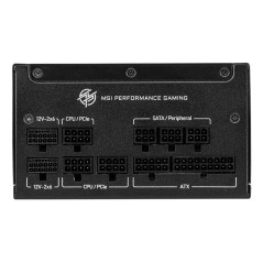 MSI MPG A1000GS PCIE5 power supply unit 1000 W 24-pin ATX ATX Black