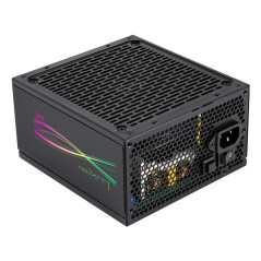 Fuente alimentacion aerocool lux pro rgb gaming atx 1000w