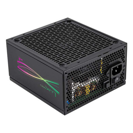 Fuente alimentacion aerocool lux pro rgb gaming atx 1000w