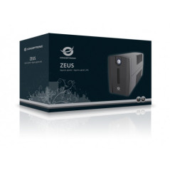 Conceptronic ZEUS02E uninterruptible power supply (UPS) Line-Interactive 0.85 kVA 480 W 4 AC outlet(s)