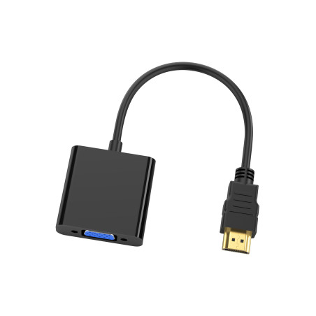 Adaptador hdmi a vga conceptronic 0.25m -  macho - hembra -  negro