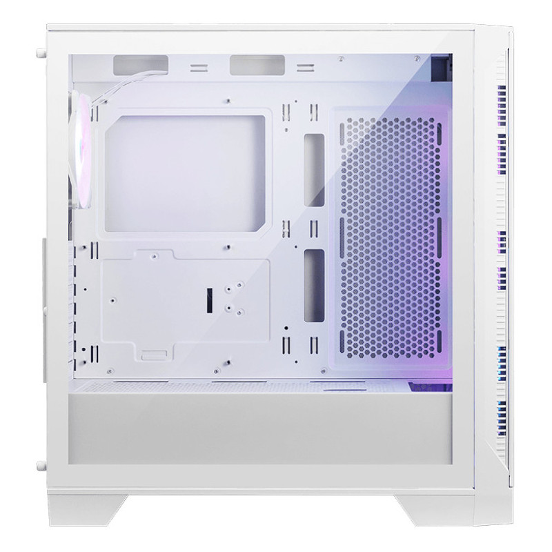 Caja ordenador gaming msi mag forge 320r airflow rgb matx cristal templado blanco Caja ordenador gaming msi mag forge 320r airflow rgb matx cristal templado blanco