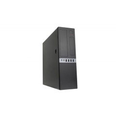 CoolBox COO-PCT450S-BZ computer case Low Profile (Slimline) Black 300 W