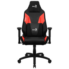 Silla gaming aerocool admiral negra - roja