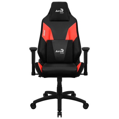 Silla gaming aerocool admiral negra - roja