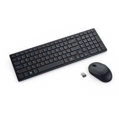 DELL KM555 tastiera Mouse incluso Universale RF senza fili + Bluetooth QWERTY Spagnolo Nero