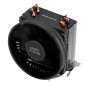 Ventilador disipador cpu mars gaming mcpubk negro