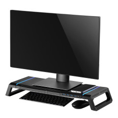 Ewent EW1268 Supporti a parete per TV Scrivania Nero