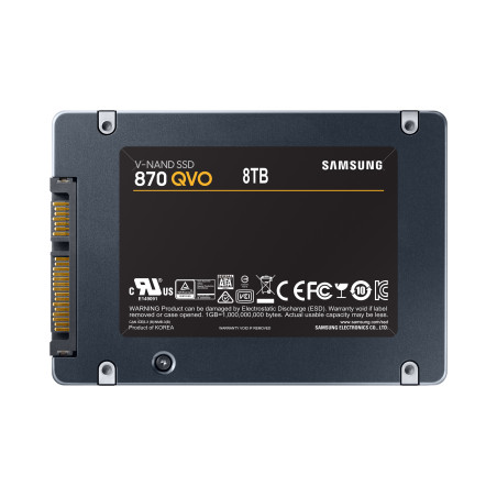 SAMSUNG SSD 870 QVO 2.5" 8TB BLACK MZ-77Q8T0BW