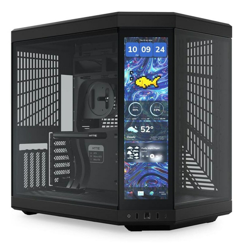 Case computer desktop ATX Hyte CS-HYTE-Y70TTI-BB Nero