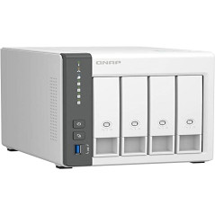 QNAP TS-433 NAS Tower ARM Cortex-A55 4 GB 0 TB QNAP QTS Bianco