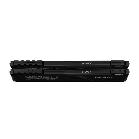 Kingston Technology FURY Beast 32GB 3200MT/s DDR4 CL16 DIMM (Kit da 2) Black