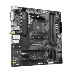 GIGABYTE B550M DS3H AC Scheda madre - CPU AMD Ryzen 5000, VRM a 5+3 fasi, fino a 4733 MHz DDR4, 1xPCIe 4.0 + 1xPCIe 3.0 M.2,