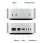 ORDENADOR APPLE MAC MINI SILVER M4 CHIP M4 10C 24GB SSD 512G