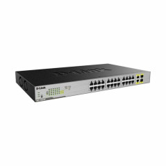D-Link DGS-1026MP switch di rete Non gestito Gigabit Ethernet (10/100/1000) Supporto Power over Ethernet (PoE) Nero, Grigio