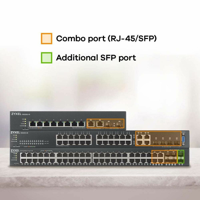 Switch ZyXEL GS2220-50-EU0101F 100 Gbps Switch ZyXEL GS2220-50-EU0101F 100 Gbps