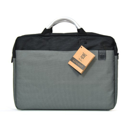 Maletin maillon business lugano 16 pulgadas gris