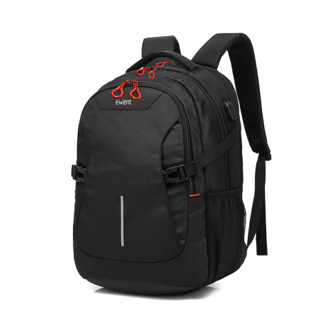 Mochila ewent para portatil de 15.6 pulgadas con salida usb