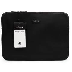 Nilox NXF1501 laptop case 15.6" Sleeve case Black