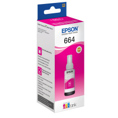 Cartucho ecotank epson 664 t664340 magenta 70ml l355 - l555