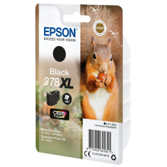 Cartucho tinta epson c13t37914010 singlepack negro 378xl claria photo hd ink ardilla