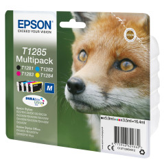 Epson Fox T1285 ink cartridge 1 pc(s) Original Black, Cyan, Magenta, Yellow